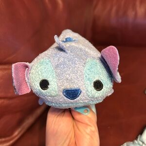 Disney Tsum Tsum Stitch Foldable Nylon Tote Bag